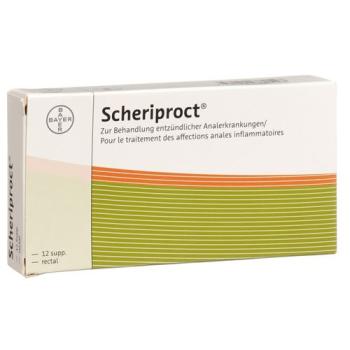 Scheriproct Supp 12 pcs