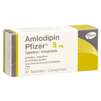 Amlodipine Pfizer Tabl 5 mg 30 pcs
