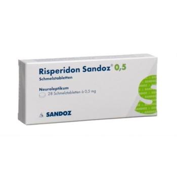 Risperidon Sandoz Melting Tab 0.5 mg 28 pcs