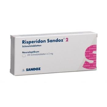Risperidon Sandoz Melting Tabl 2 mg 28 pcs