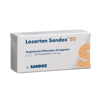 Losartan Sandoz film tablets 50 mg 28 pcs
