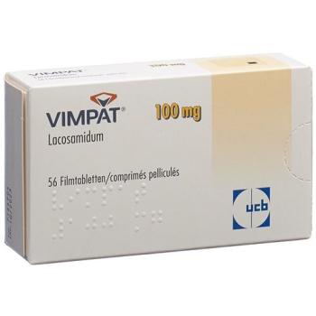 Vimpat Filmtablet 100 mg 56 pcs