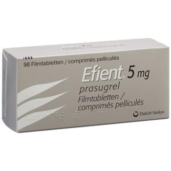 Efient Filmtablet 5 mg 98 pcs