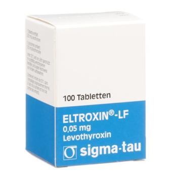 Eltroxin LF Tabl 0.05 mg Ds 100 pcs