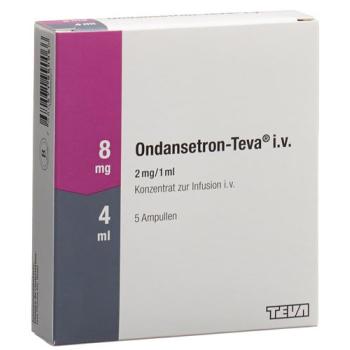 Ondansetron-Teva Inf Conc 8mg/4ml 5amp 4ml