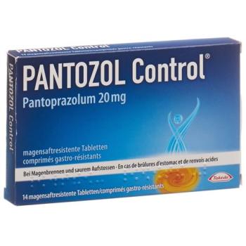 Pantozol Control Filmtablet 20 mg 14 pcs