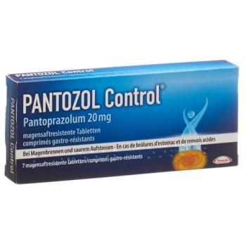 Pantozol Control Filmtablet 20 mg 7 pcs