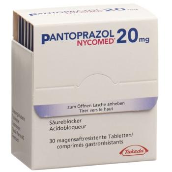Pantoprazole Nycomed Filmtabl 20 mg 30 pcs