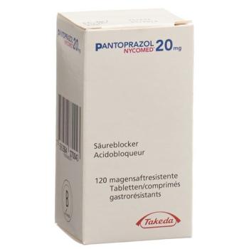 Pantoprazole Nycomed Filmtabl 20 mg Ds 120 pcs