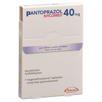 Pantoprazole Nycomed Filmtabl 40 mg 7 pcs