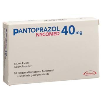 Pantoprazole Nycomed Filmtabl 40 mg 60 pcs