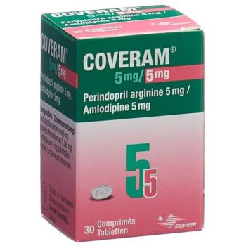 Coveram Tabl 5/5 mg Ds 30 pcs