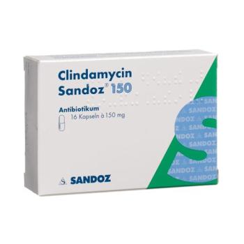 Clindamycin Sandoz Kaps 150 mg 16 pcs