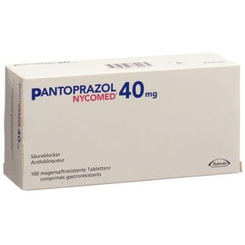 Pantoprazole Nycomed Filmtabl 40 mg 100 pcs