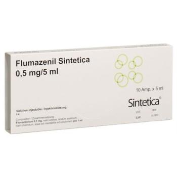 Flumazenil Sintetica Inj Loes 0.5mg/5ml 10amp 5ml