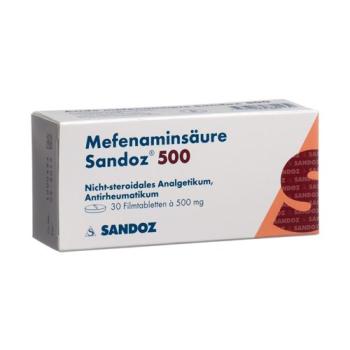 Mefenamic acid Sandoz 500 mg 30 pcs