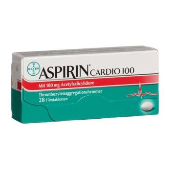 Aspirin Cardio Filmtablet 100 mg 28 pcs