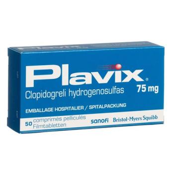 Plavix Tabl 75 mg 50 pcs