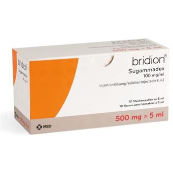 Bridion Inj Loes 500mg/5ml 10 vials 5ml