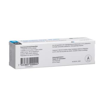 Filgrastim-Teva 48 Mio U/0.8ml Fertspr 0.8 ml