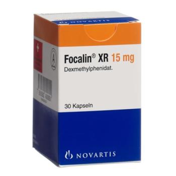 Focalin XR Ret Kaps 15 mg Ds 30 pcs