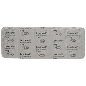 Lexotanil tabl 3 mg 100 pcs