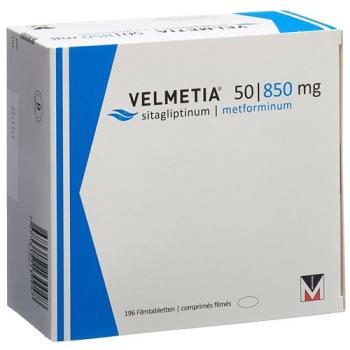 Velmetia 50/850 mg 196 filmtablets