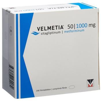 Velmetia 50/1000 mg 196 filmtablets