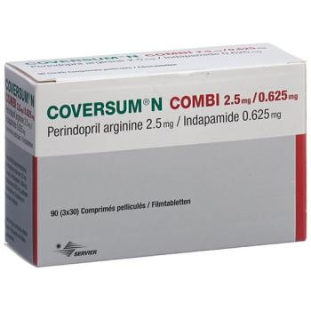 Coversum N Combi Filmtablet 2.5/0.625 mg 90 pcs