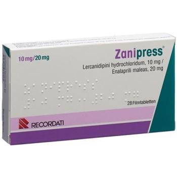 Zanipress Filmtablet 10/20 mg 28 pcs