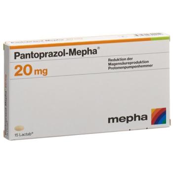 Pantoprazole-Mepha Lactab 20 mg 120 pcs