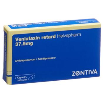 Venlafaxine retard Helvepharm Ret Capsules 37.5 mg 7 pcs