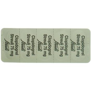 Clopidogrel Streuli film tablets 75 mg 84 pcs