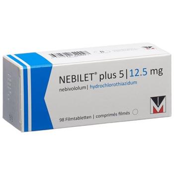 Nebilet plus film tablets 5/12.5 mg 98 pcs