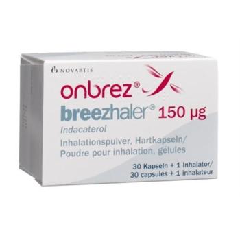 Onbrez Breezhaler Inh Kaps 0.15 mg 30 pcs