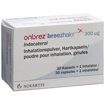 Onbrez Breezhaler Inh Kaps 0.3 mg 30 pcs