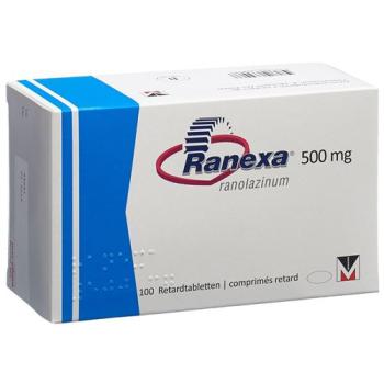 Ranexa Ret Tabl 500 mg 100 pcs