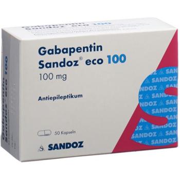 Gabapentin Sandoz eco caps 100 mg 50 pcs