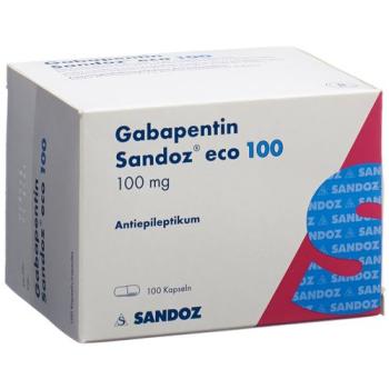Gabapentin Sandoz eco caps 100 mg 100 pcs