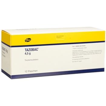 Tazobac dry sub 4.5 g through 12 pcs