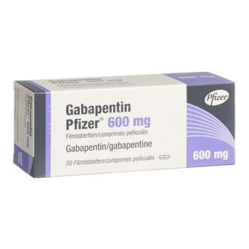 Gabapentin Pfizer Filmtablet 600 mg 50 pcs