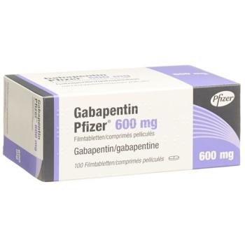Gabapentin Pfizer Filmtablet 600 mg 100 pcs
