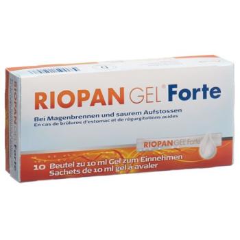 Riopan Gel Forte 1600 mg 10 bags 10 ml