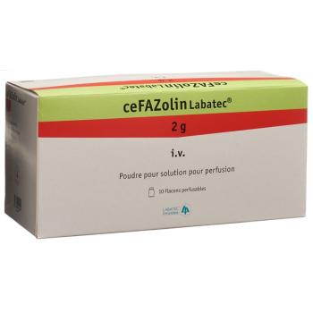 Cefazolin Labatec Trockensubstanz 2 g Durchstechflasche 10 Stück