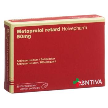 Metoprolol Helvepharm Retard 50 mg 30 filmtablets