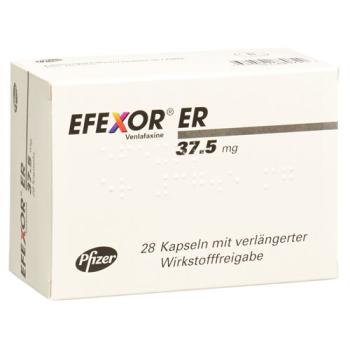 Efexor ER Kaps 37.5 mg with extended release 28 pcs