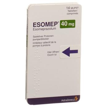 Esomep MUPS Tabl 40 mg 14 pcs