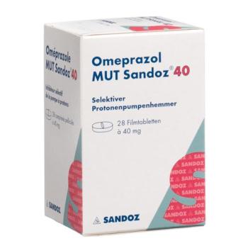 Omeprazol MUT Sandoz Filmtabl 40 mg Ds 28 pcs