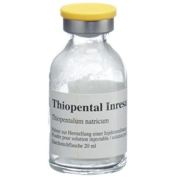 Thiopental Inresa dry sub 0.5 g dia 25 pcs