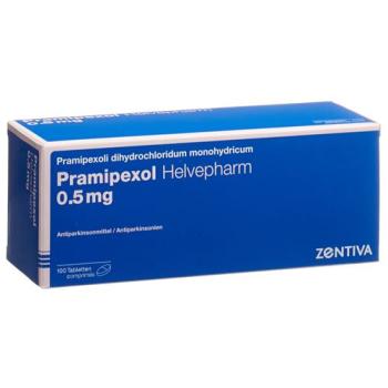 Pramipexole Helvepharm Tabl 0.5 mg 100 pcs
